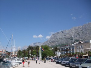 Makarska. promenada