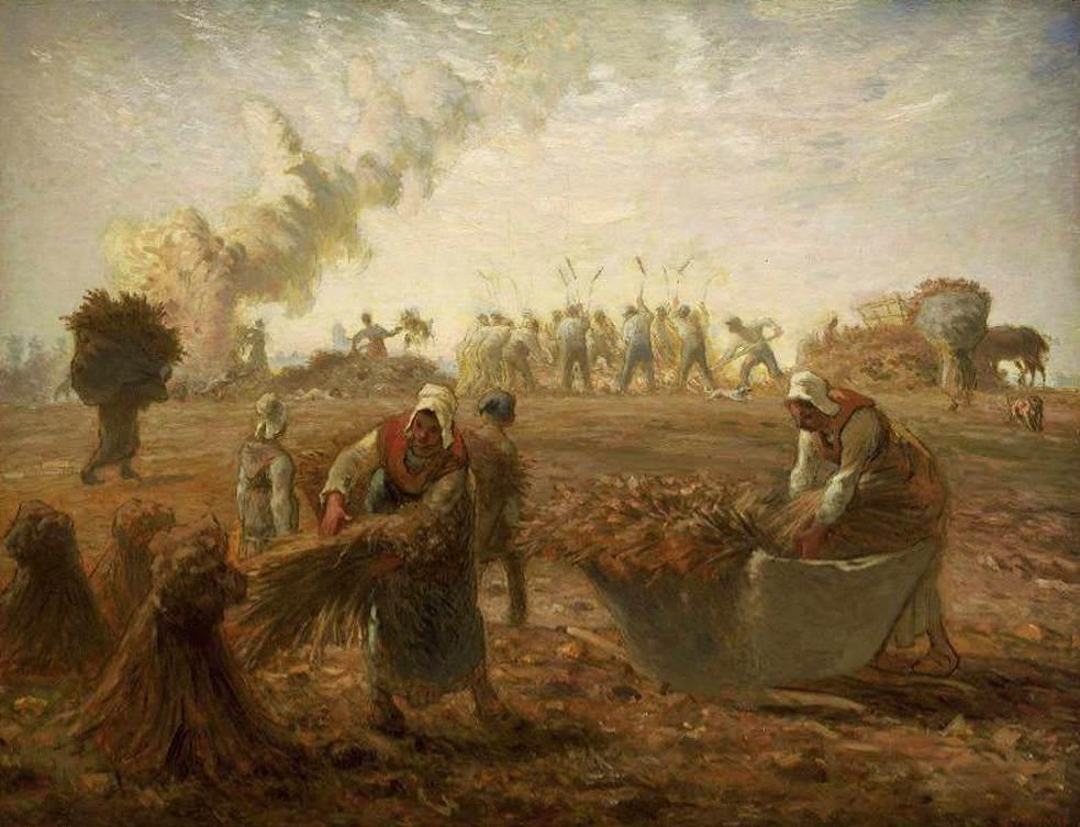 Jean-FrancĚ§ois Millet, Lato, ok. 1870