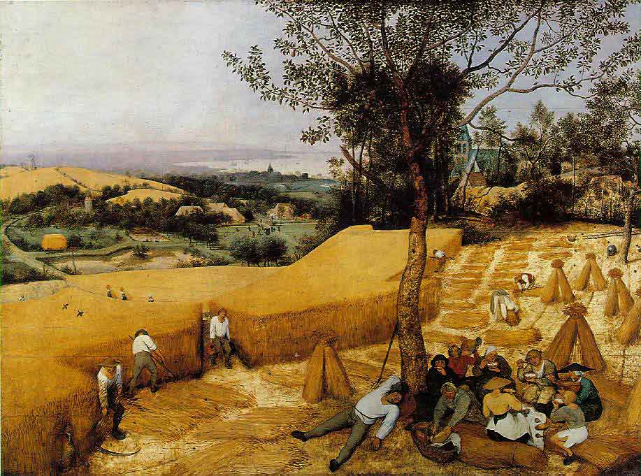 Pieter Bruegel, ZĚ‡niwa, 1565