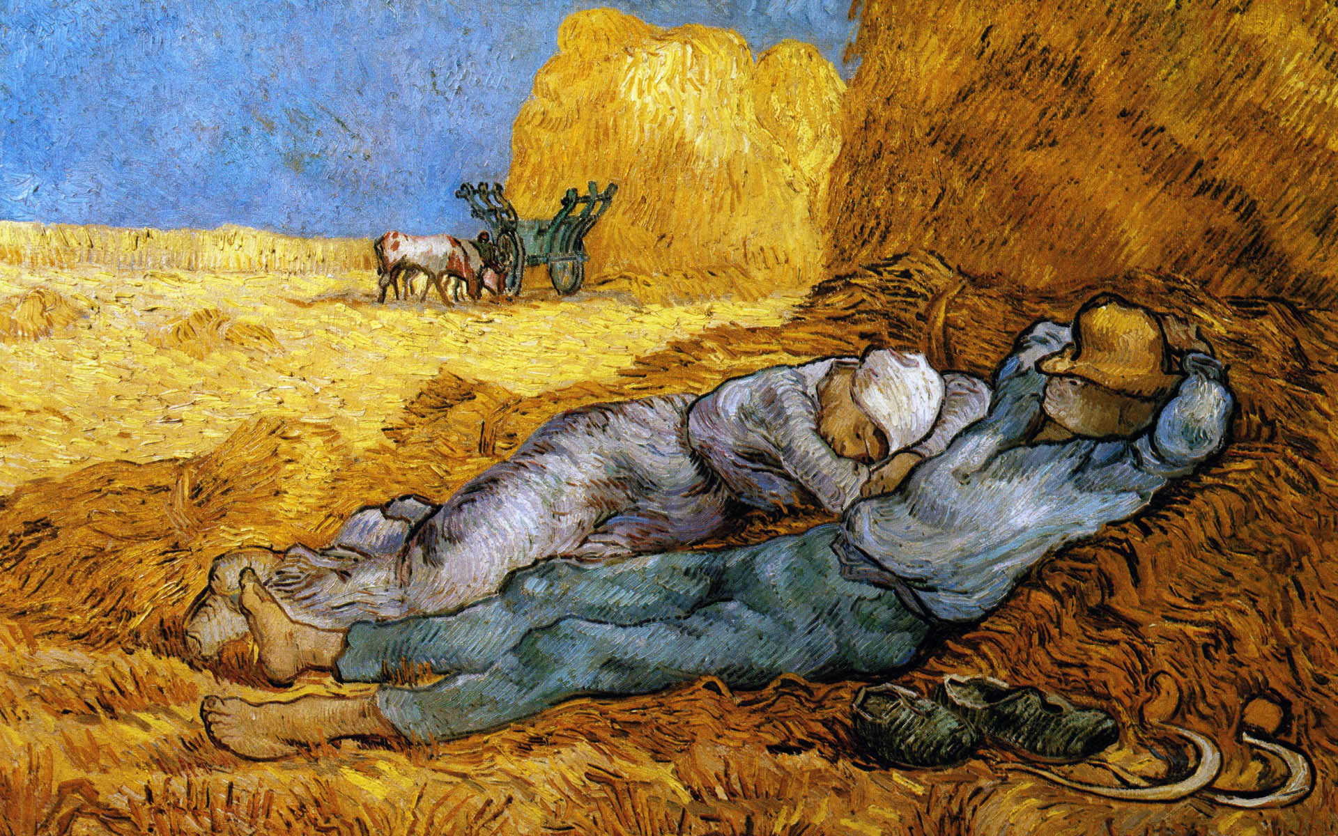 Vincent van Gogh, Siesta, 1890