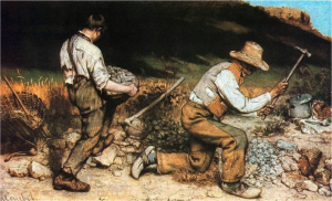 Gustave  Courbet, Kamieniarze, 1849-50
