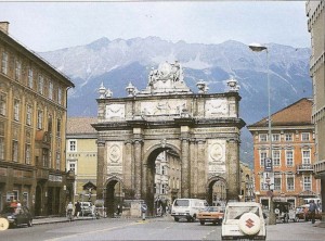 Austria. Innsbruck. Łuk triumfalny